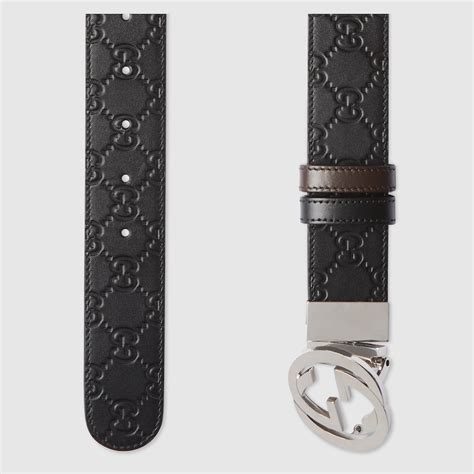 cintura gucci reverseuomo|cinture Gucci per donna.